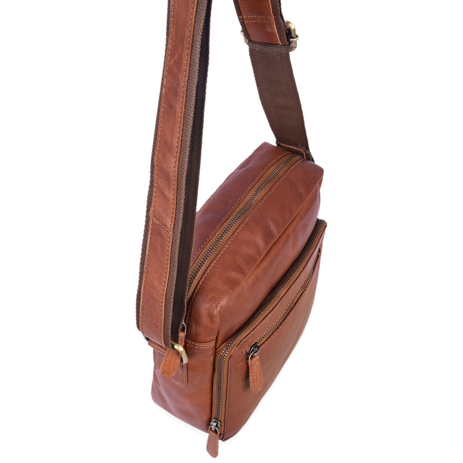 STILORD Schultertasche "Nathan" Umhängetasche Herren