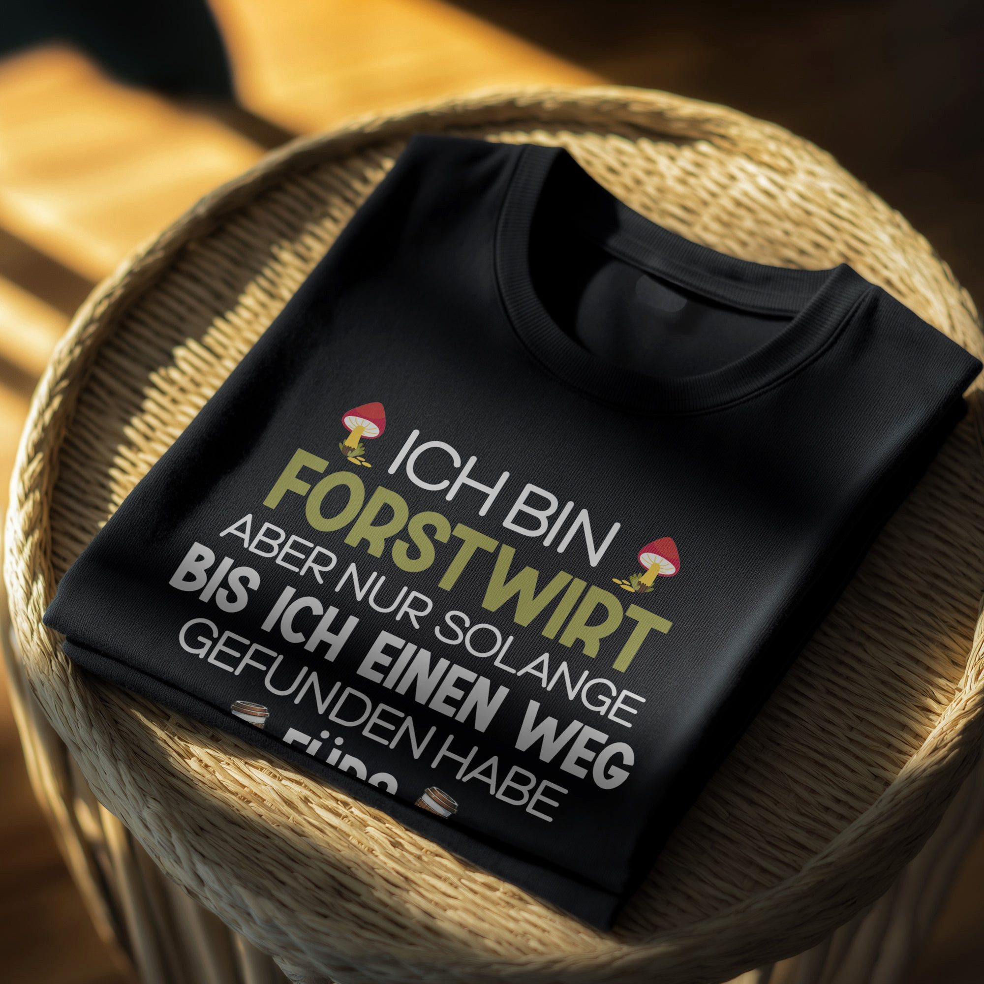 22Feels T-Shirt Forstwirt Geschenk Männer Spruch Beruf Ausbildung Abschluss IN DEUTSCHLAND BEDRUCKT