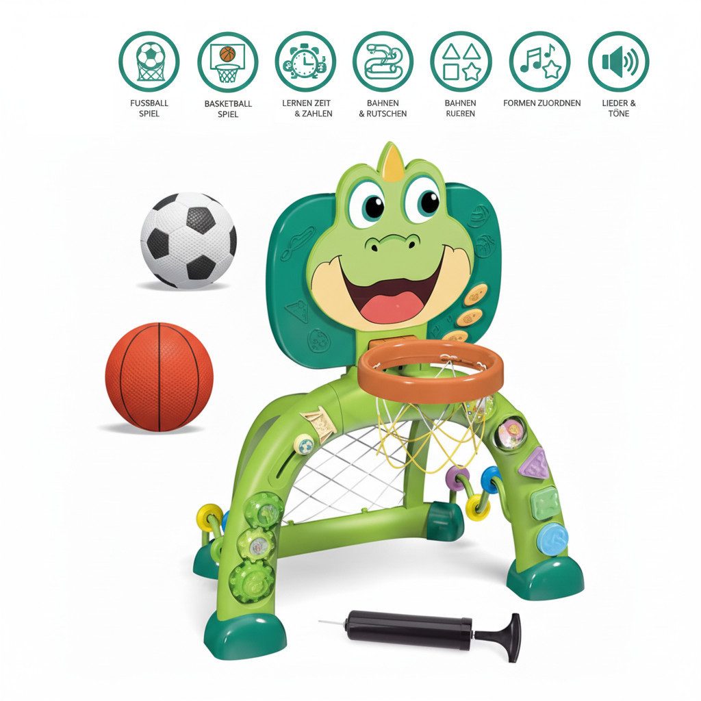 COIL Lernspielzeug Kinder-Fußballtor, Interaktives Fußballtor, Aktivitätssp günstig online kaufen