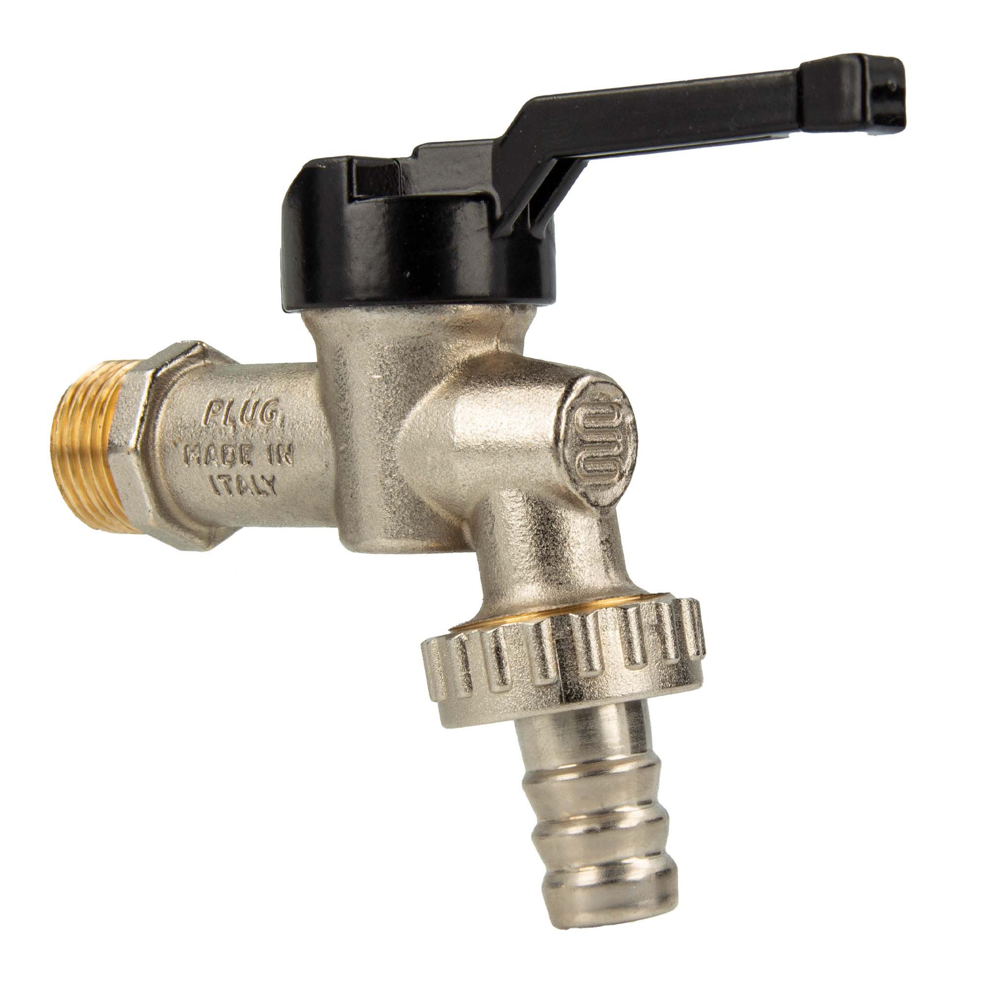 Bongas Deutschland GmbH Auslaufventil Kükenauslaufhahn EKO-PLUG 1/2 Zoll - Frostsicher