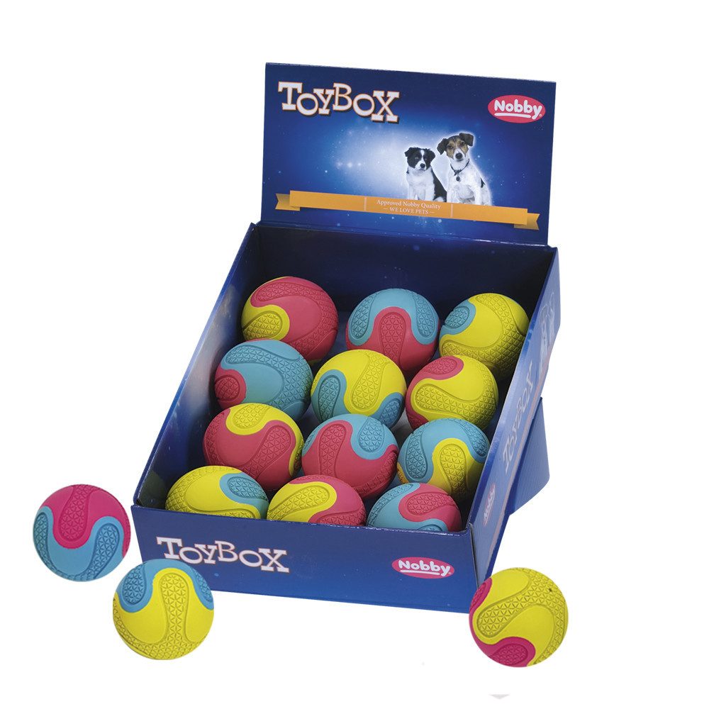 Nobby Kauball Nobby Hundespielzeug Vollgummi Ball Bico Ø 6,5 cm