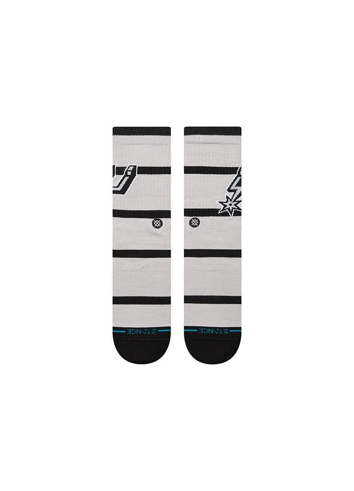 Stance Socken Tagessocke Crew NBA San Antonio Spurs grau - 1 Paar