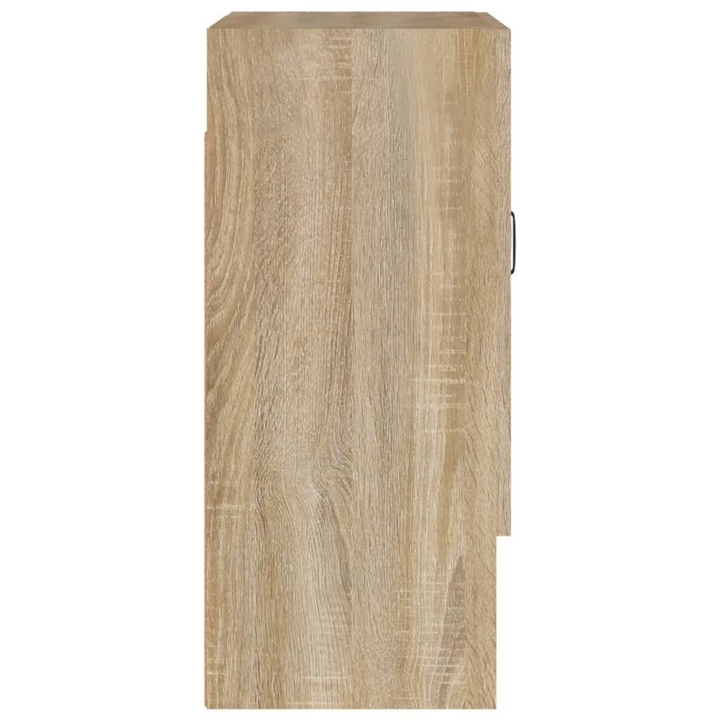Eiche cm 60x31x70 Fächerschrank (1-St) Sonoma-Eiche vidaXL Wandschrank Holzwerkstoff Sonoma