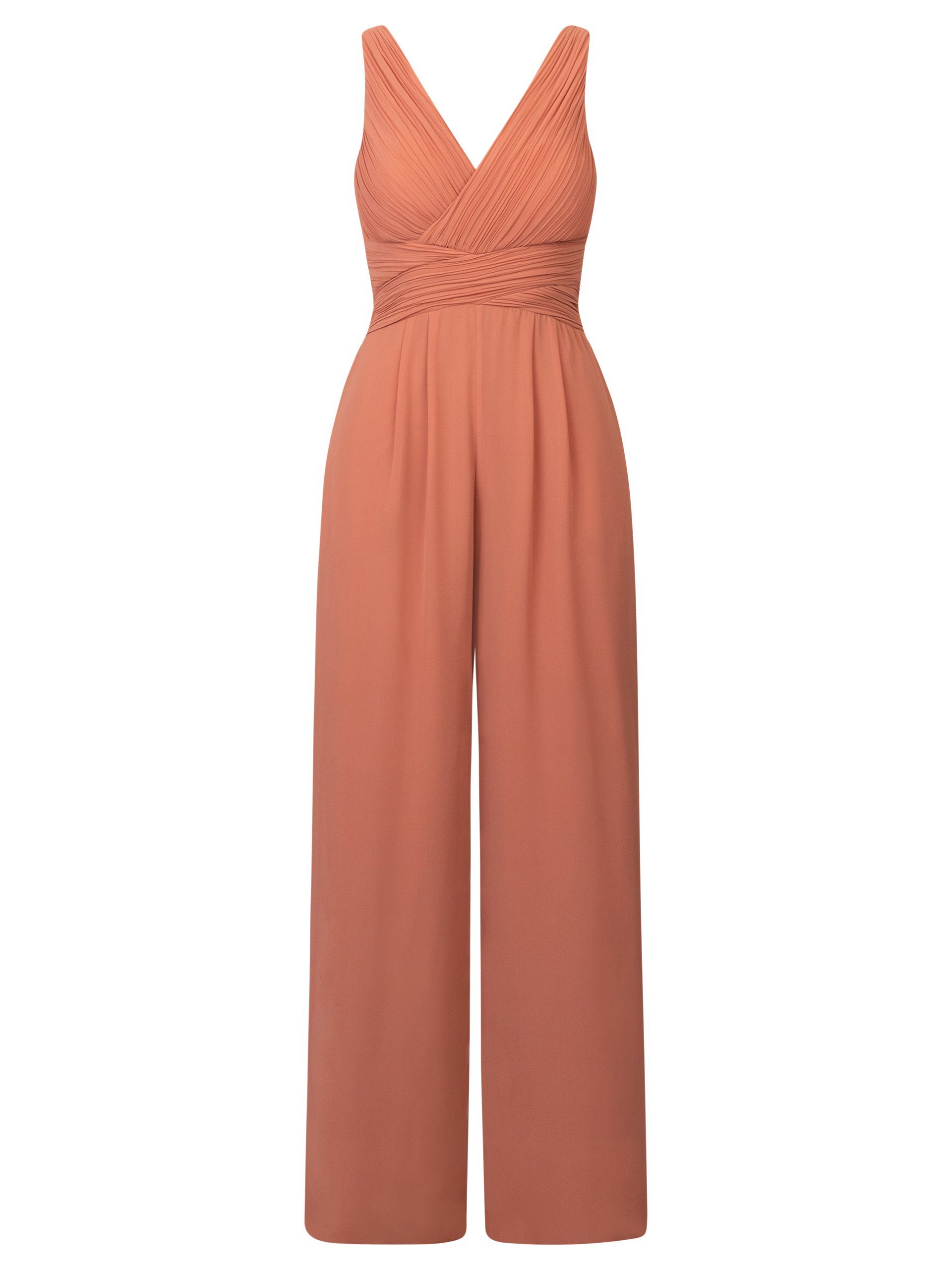 Apart Jumpsuit aus edlem Chiffon