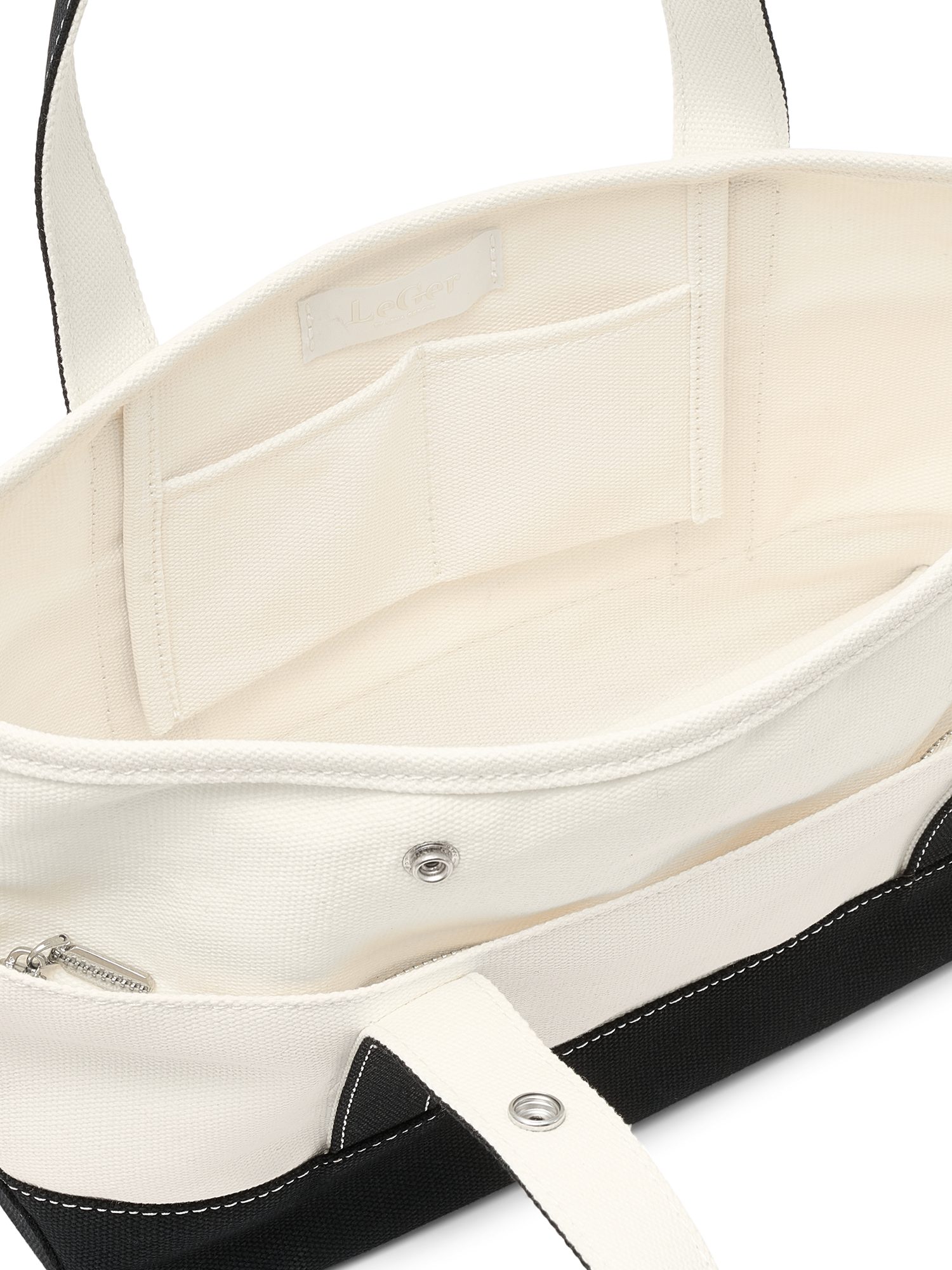 LeGer Shopper Sheila Bag, Damen Tragetasche mit Kontrastbesatz