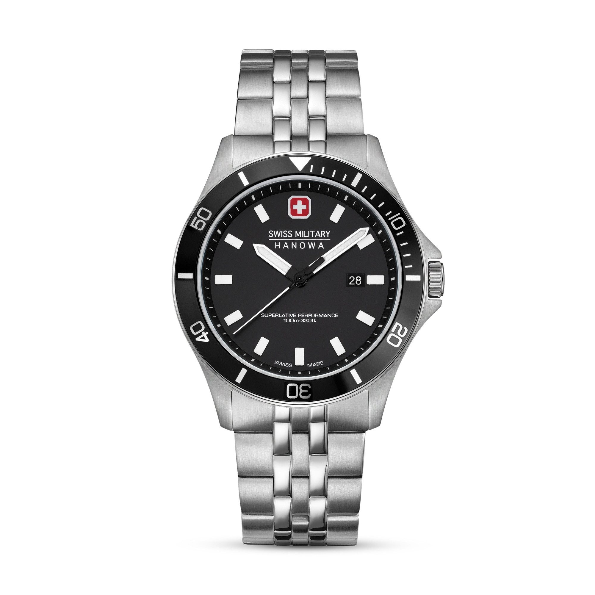 Swiss Military Hanowa Quarzuhr Quarzuhr Herrenuhr 42 mm Quarz Herren