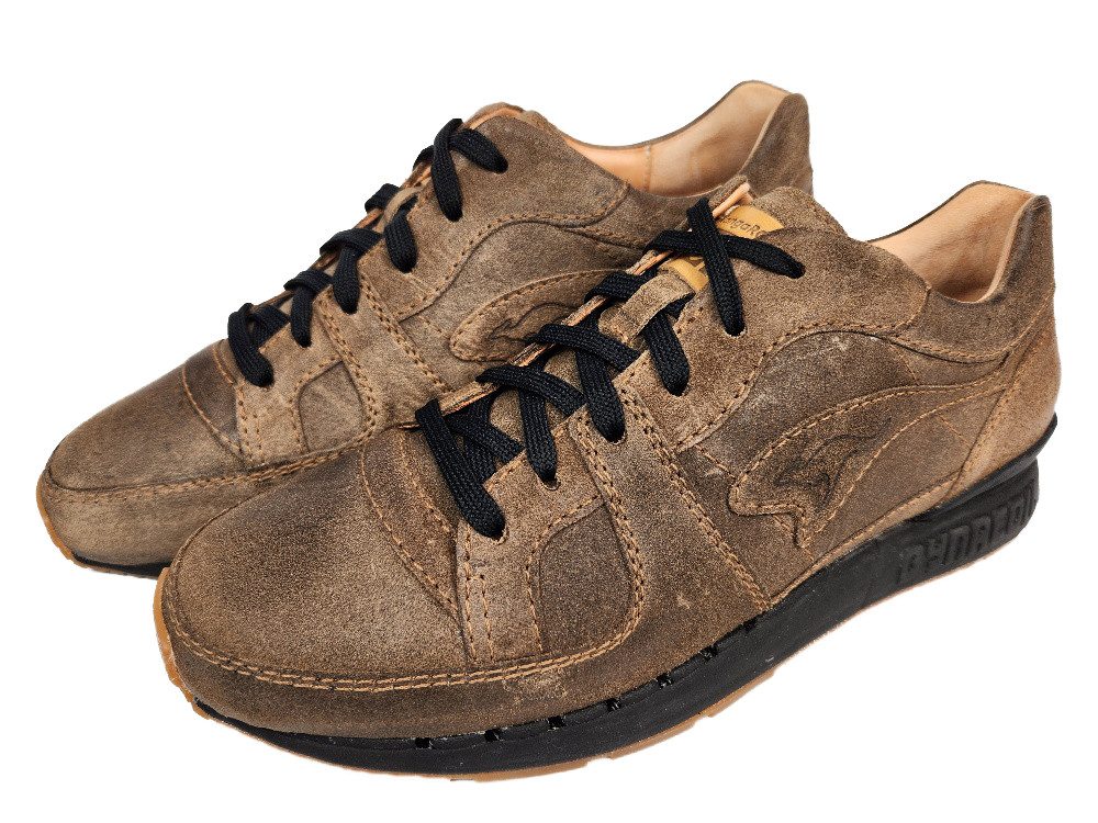 KangaROOS Kangaroos Coil R1 47018 Sneaker Made in Germany, Velours Leder, Dynacoil Laufsohle