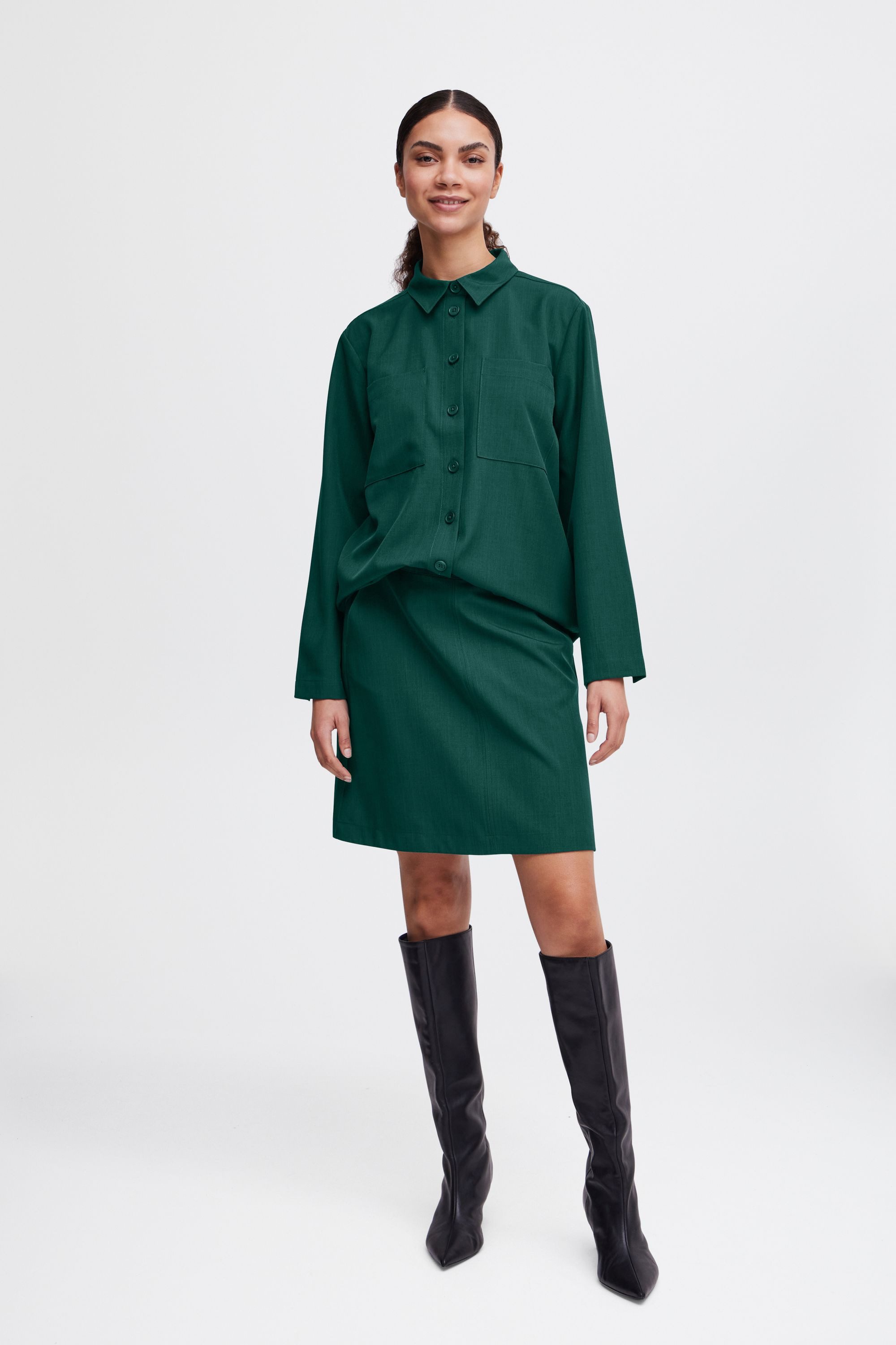 b.young A-Linien-Rock BYMMMIDDE SHORT SKIRT - günstig online kaufen