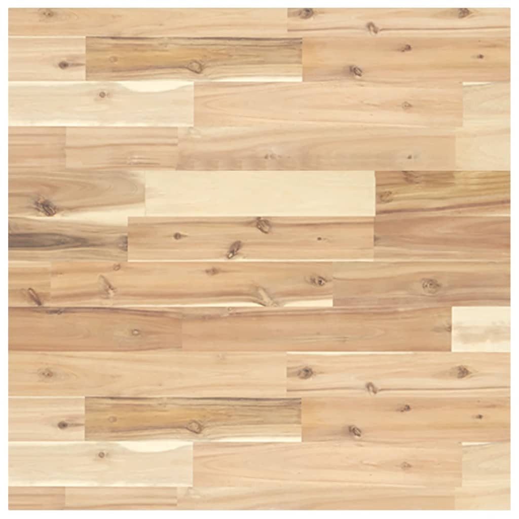 vidaXL Tischplatte Tischplatte Quadratisch 60x60x4 cm Massivholz (1 St)