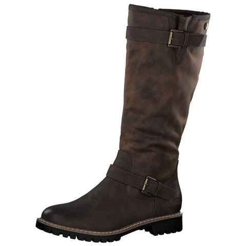 s.Oliver Stiefel Lederimitat Stiefel