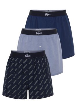 Lacoste Boxershorts (Set, 3er-Pack) Extraweich, aus Baumwolle