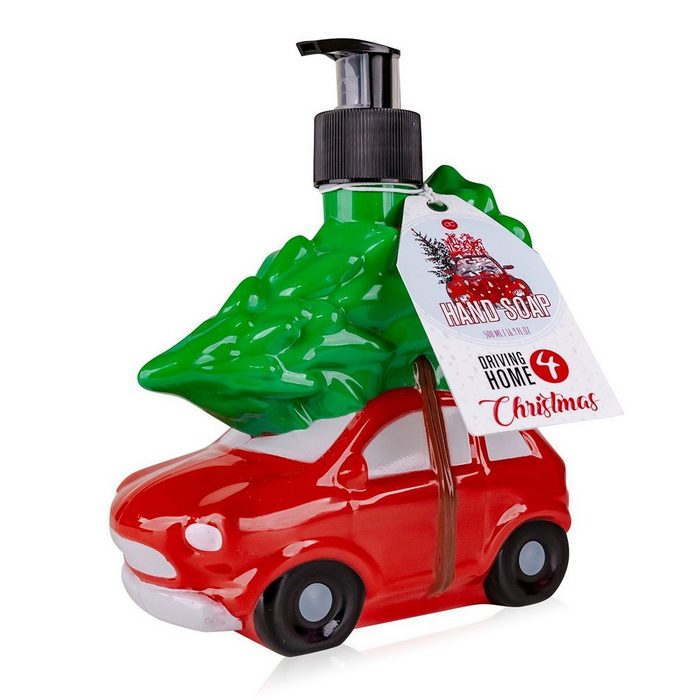 ACCENTRA Seifenspender Seifenspender Auto "Driving home for Christmas" - Flüssigseife im Pumpspender