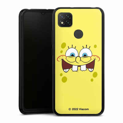 DeinDesign Handyhülle Spongebob Schwammkopf Offizielles Lizenzprodukt Kindheit, Xiaomi Redmi 9C Silikon Hülle Bumper Case Handy Schutzhülle