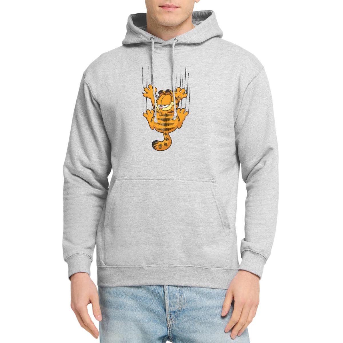 Spreadshirt Hoodie Garfield Kratzer Unisex Hoodie (1-tlg)