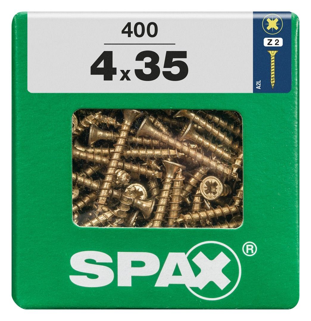 SPAX Holzbauschraube Spax 35 2 400 4.0 Universalschrauben mm x PZ 