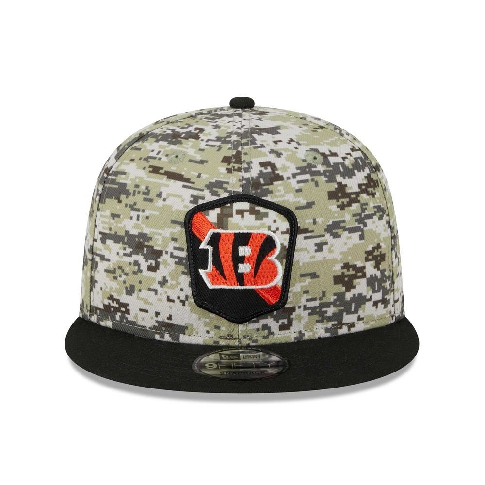 Cap Cap Snapback Snapback New BENGALS to 2023 9FIFTY CINCINNATI Salute Era Service NFL