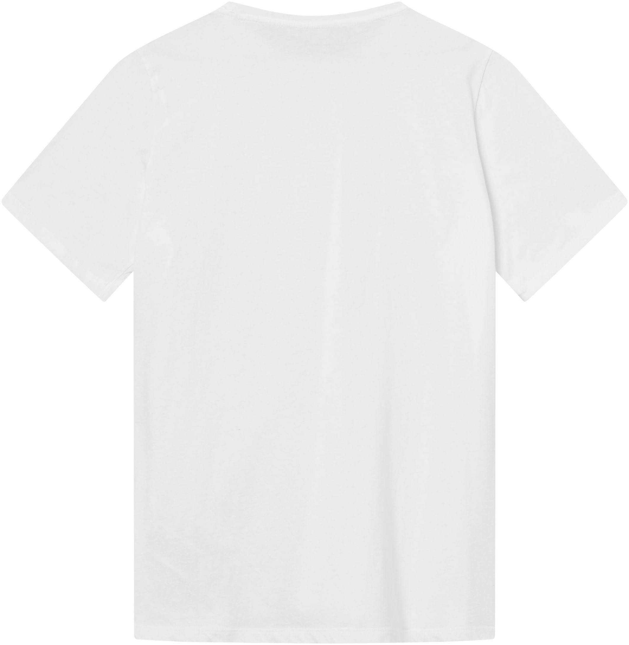 Basic Apparel T-Shirt Shirt gerader KnowledgeCotton in Bright Passform White