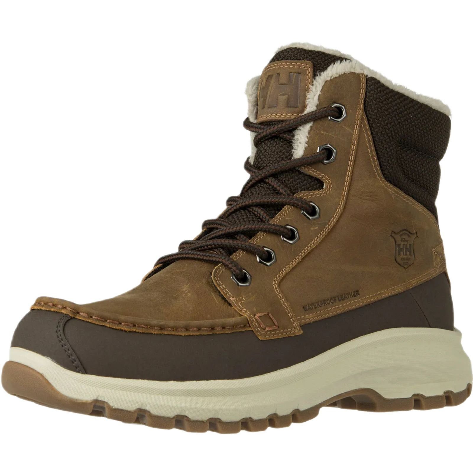 Helly Hansen Garibaldi V3 (Leder, wasserdicht) braun/tobacco Мужчинам Winterstiefel