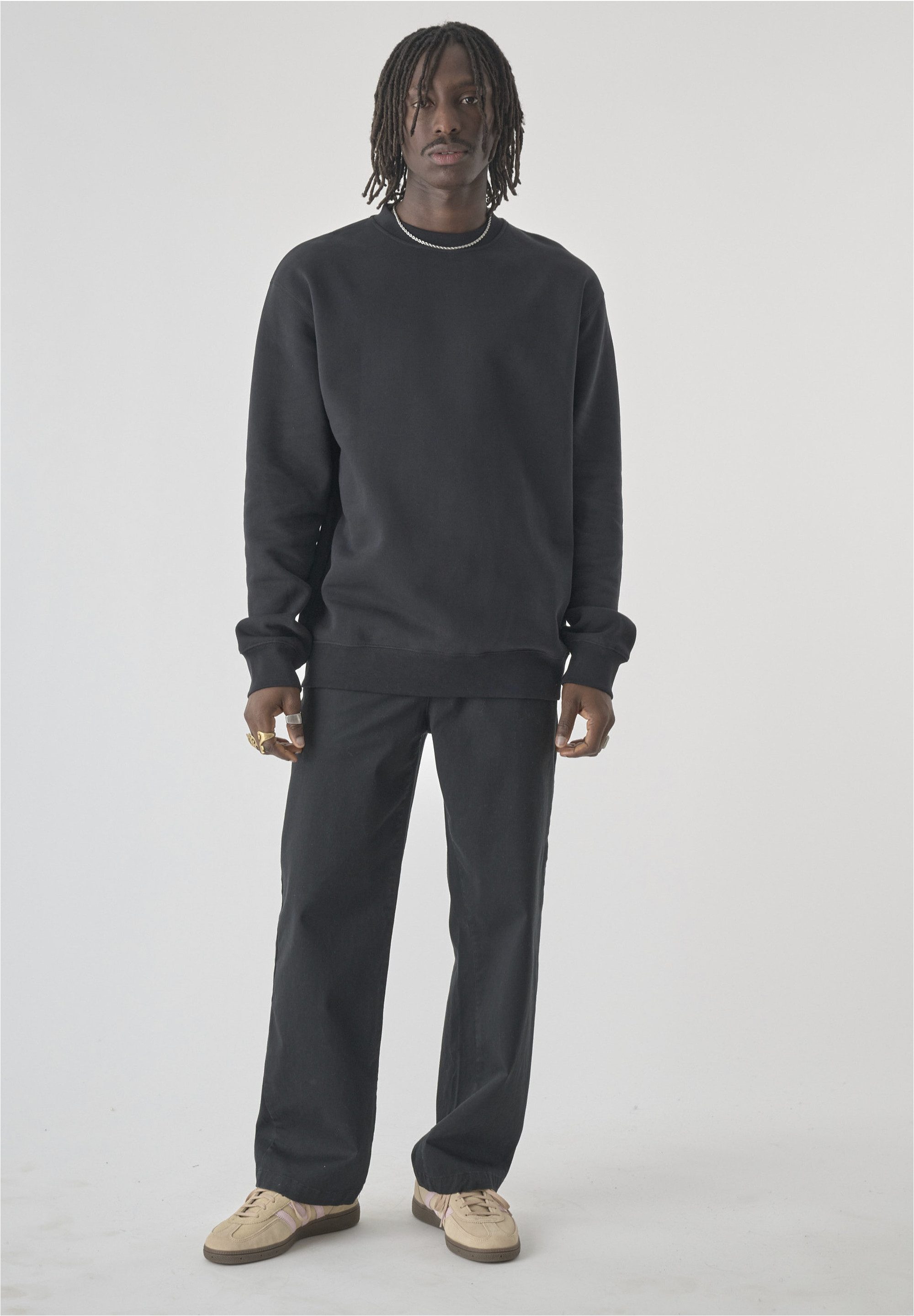 Cleptomanicx Sweatshirt Crewneck Ligull Classic mit lockerem Schnitt