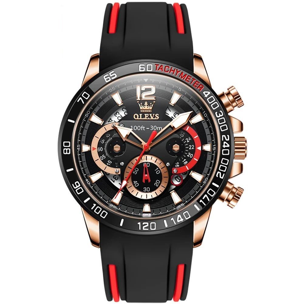 OLEVS Quarzuhr Sportliche Herrenuhr Chronograph mit günstig online kaufen