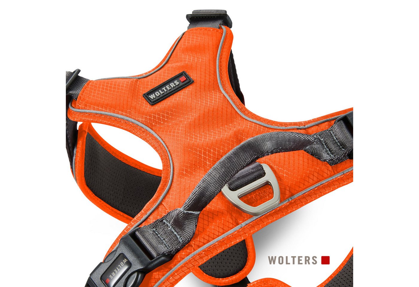 Thumbnail - Wolters Hunde-Geschirr Active Pro Comfort Geschirr, Meshgewebe, Polyester, Nylon, in verschiedenen Größen, gepolstert