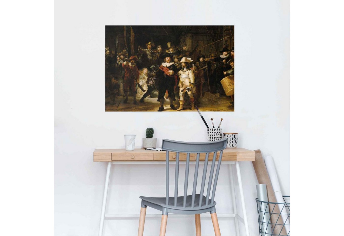 Reinders! Poster »Rembrandt Die Nachtwache«, (1 Stück)-HomeTrends