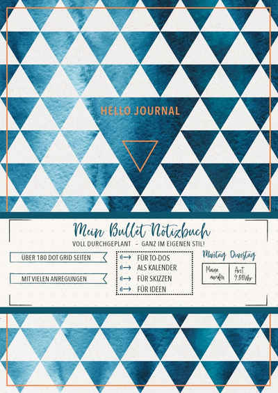 Lingen Verlag Notizbuch Hello Journal