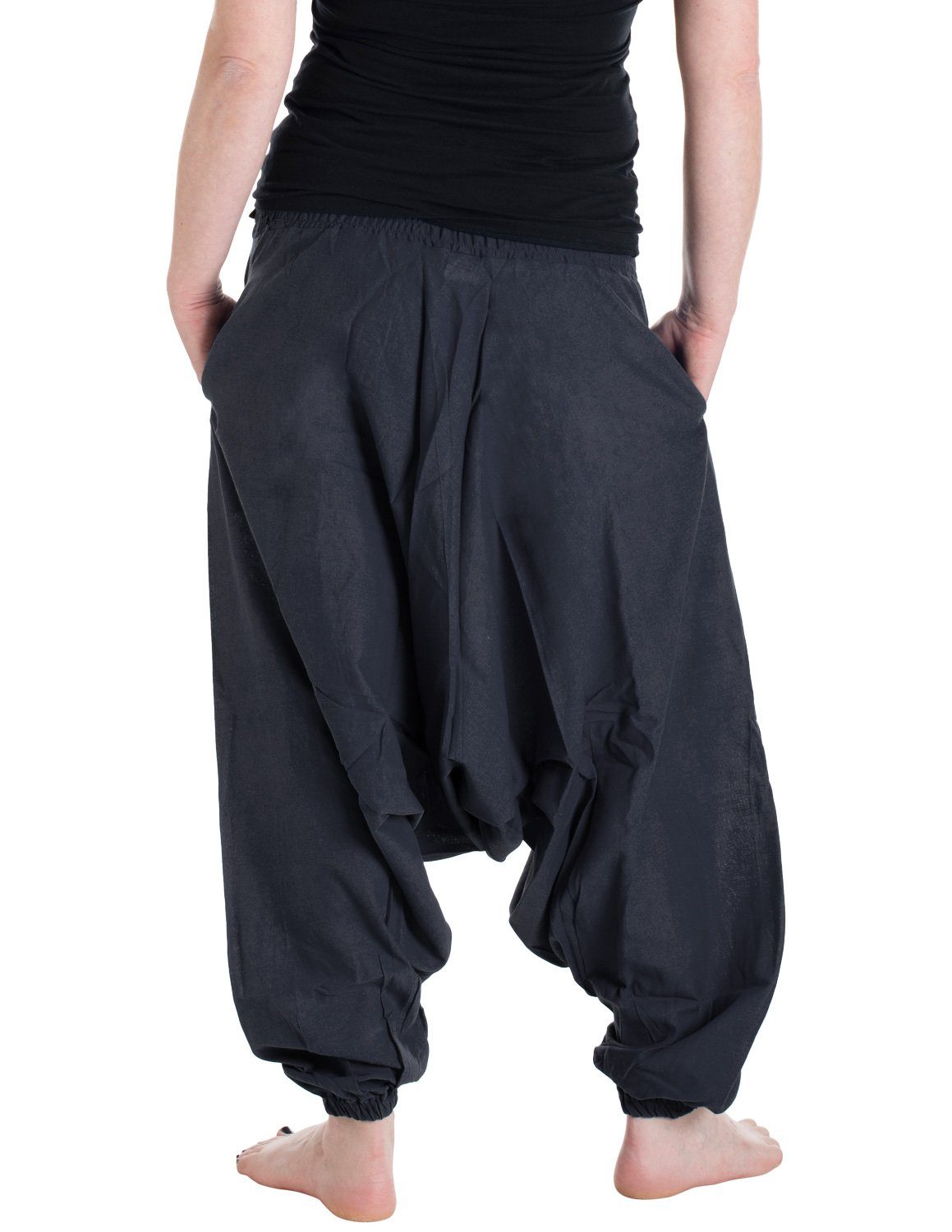 Vishes Haremshose Unisex Haremshose Einfarbig Einheitsgröße günstig online kaufen