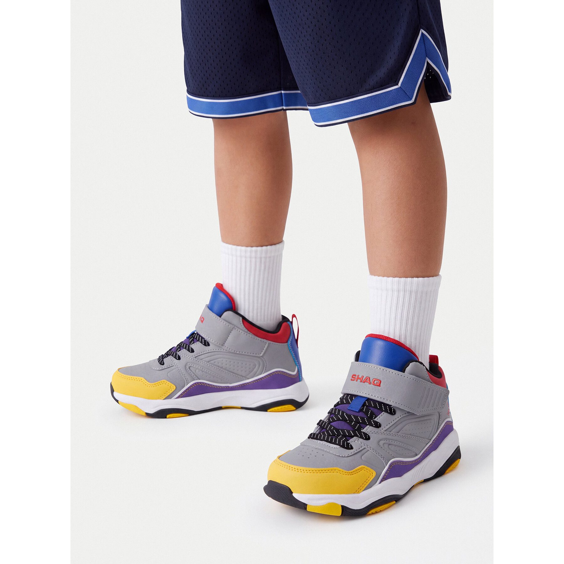 Shaq Shaq Junge Basketballschuhe 5907964132615 Bunt, Grau Basketballschuh