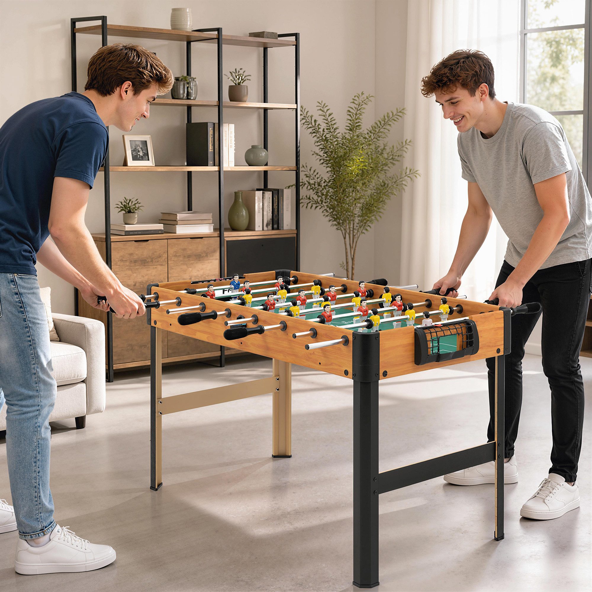 Kickertisch mit Punktezähler