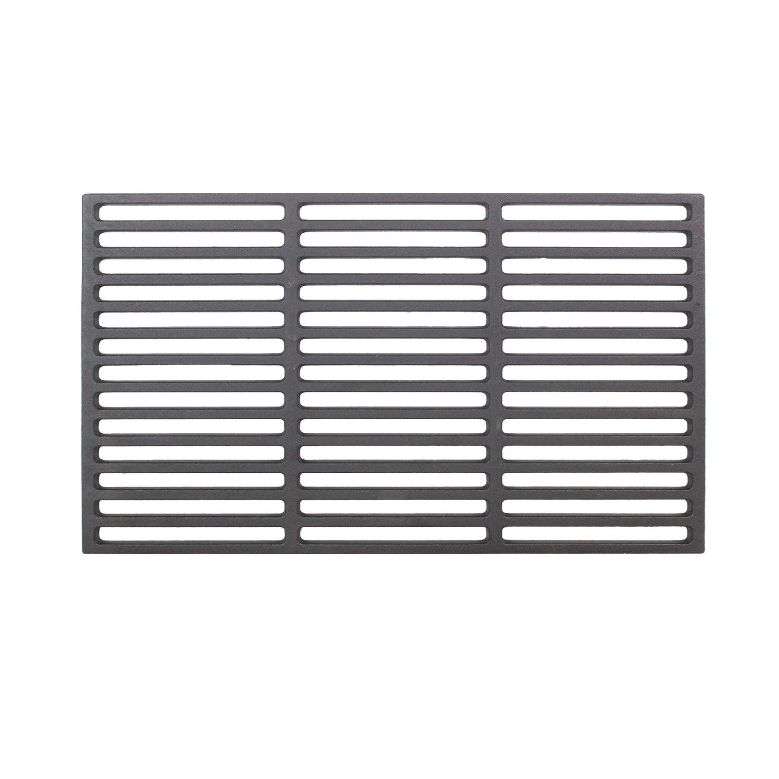 TRUTZHOLM Grillrost 54x34cm Gussrost emailliert Rost Grillgitter Gusseisen Grillplatte