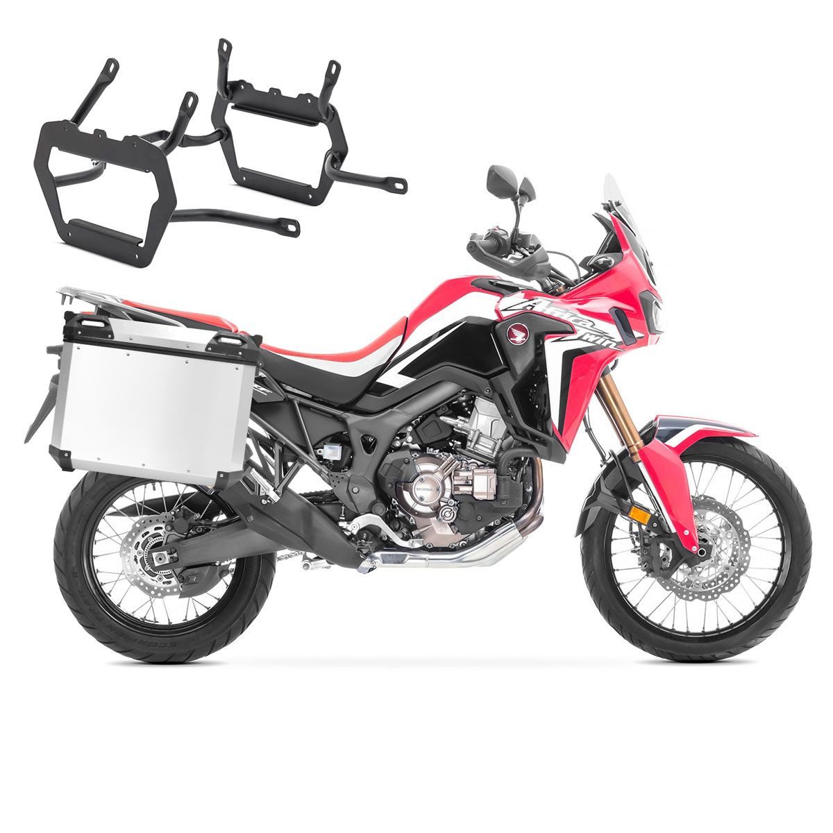 Schraube Set Alukoffer+ Kofferträger passend für Honda Africa Twin CRF 1000 L /