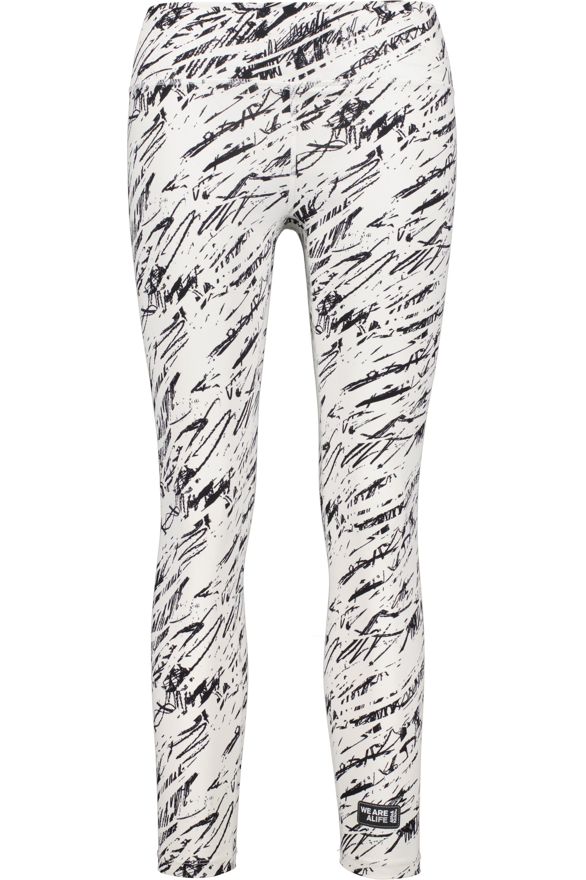 Alife & Leggings Kickin Leggings AriaAK white Hose Damen Freizeithose