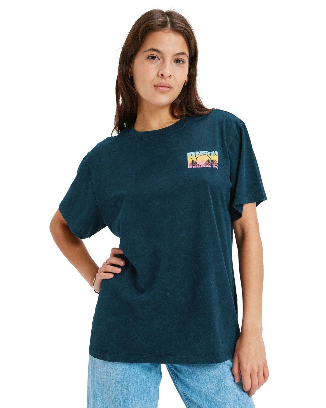 Roxy Oversize-Shirt Sunnyoversize Optic Wash günstig online kaufen