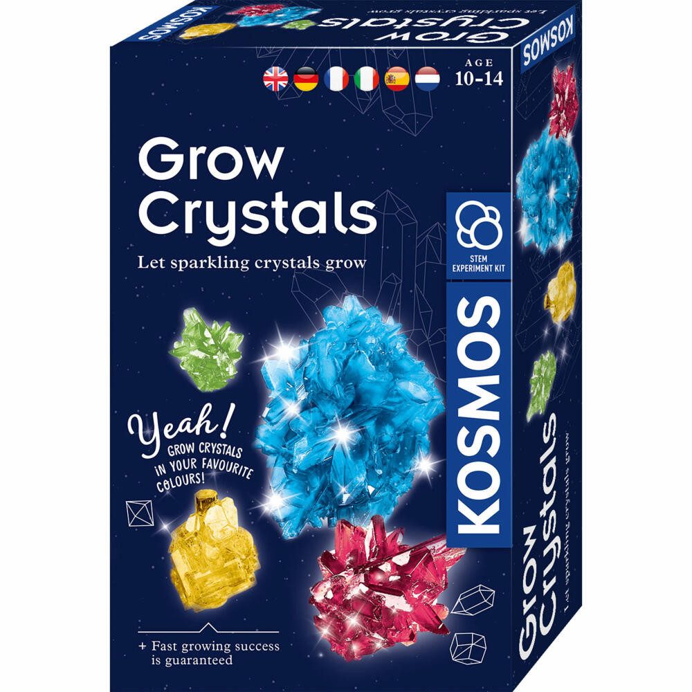 Kosmos Experimentierkasten Kristall-Zucht Grow Crystals