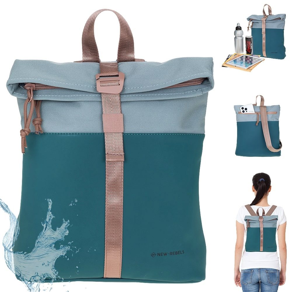 NEW REBELS Freizeitrucksack Damen klein Rucksack Handtasche Tasche, Reise F günstig online kaufen