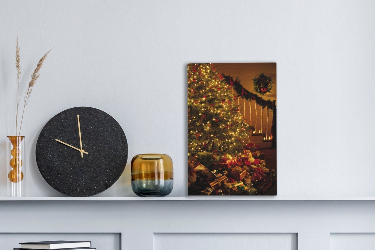 OneMillionCanvasses® Leinwandbild Weihnachten - Weihnachtsbaum - günstig online kaufen