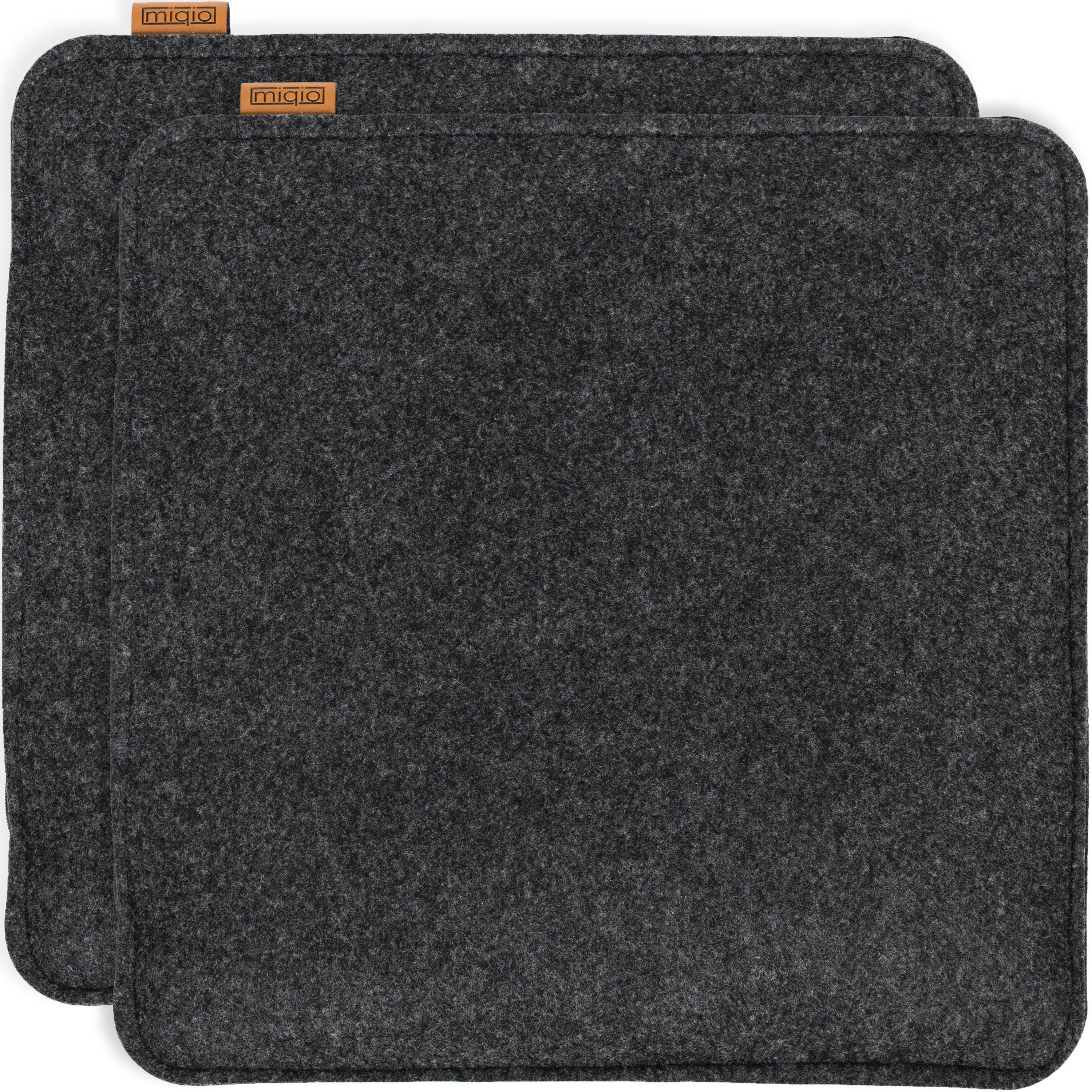 Sitzkissen 2 er Set Sitzkissen 2 Sitzauflage mit Antirutschnoppen 35 x 35 cm
