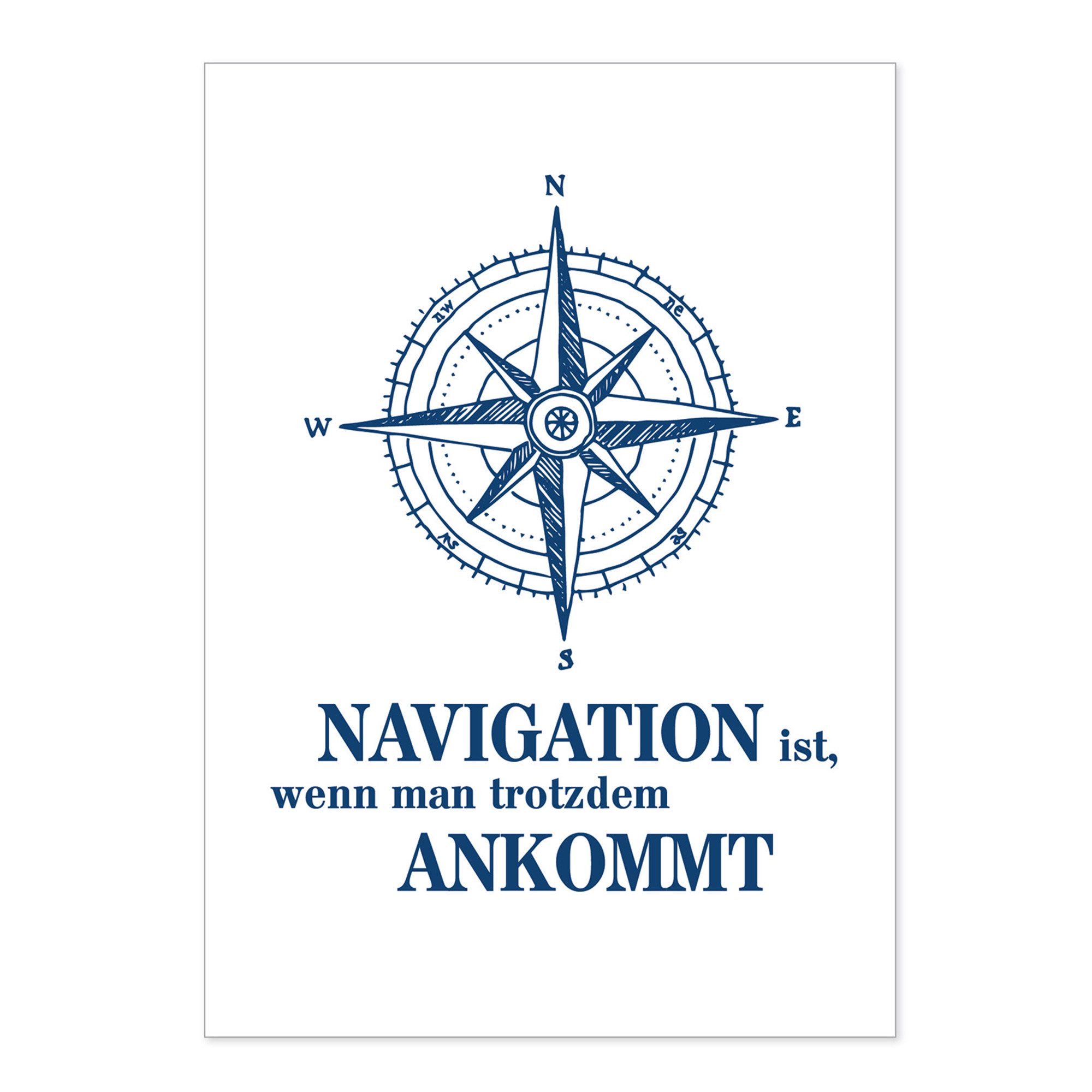 Postkarte Postkarte Navigation