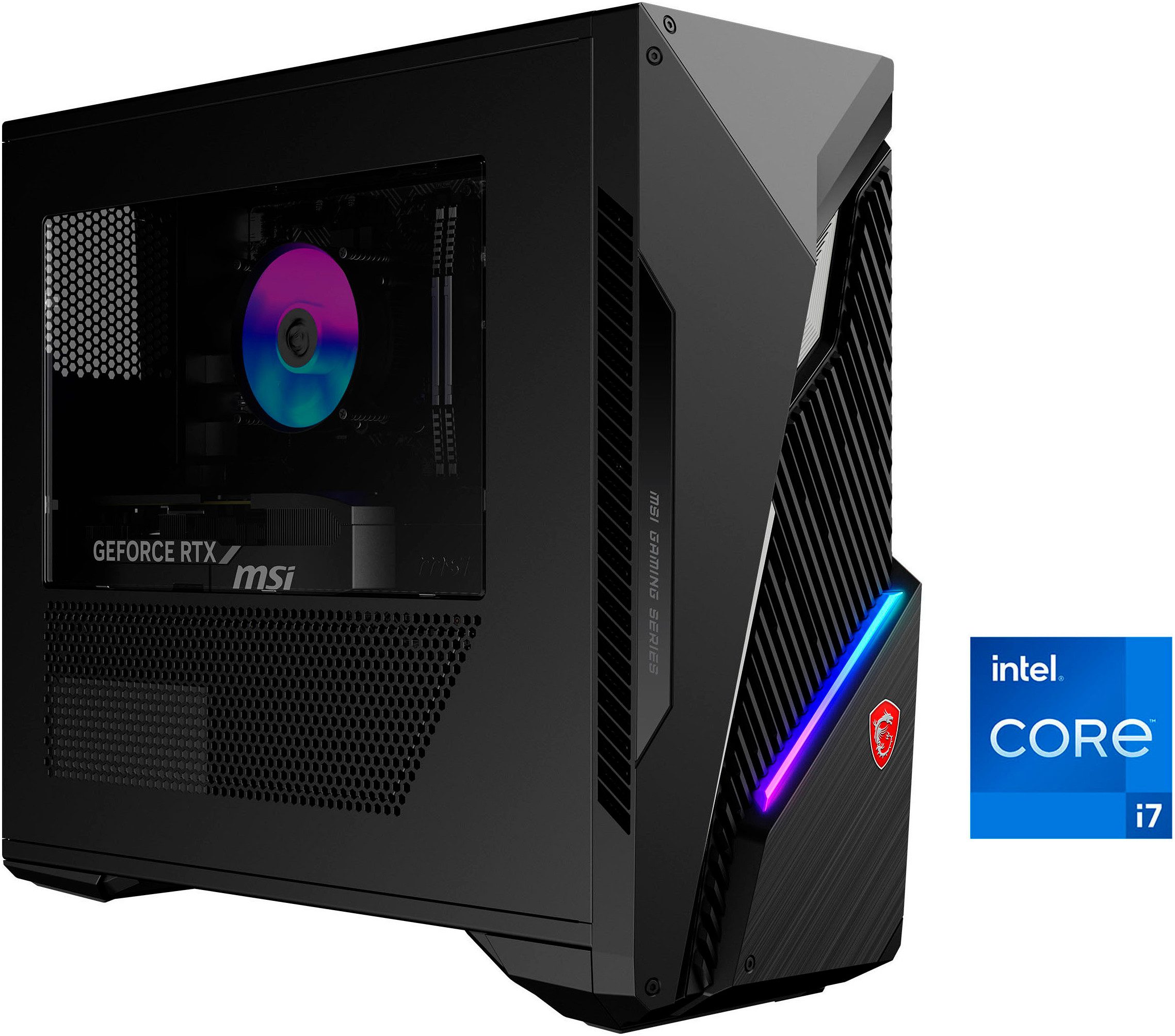 MSI MAG Infinite S3 14NVL7-3026DE RTX 5060 Gaming-PC (Intel Core i7 14700F, NVIDIA GeForce RTX 5060 8GB, 32 GB RAM, 1000 GB SSD, Luftkühlung)