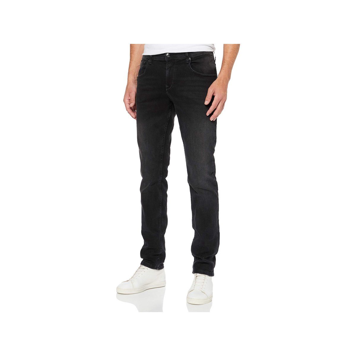 TOM TAILOR Skinny-fit-Jeans schwarz (1-tlg) regular