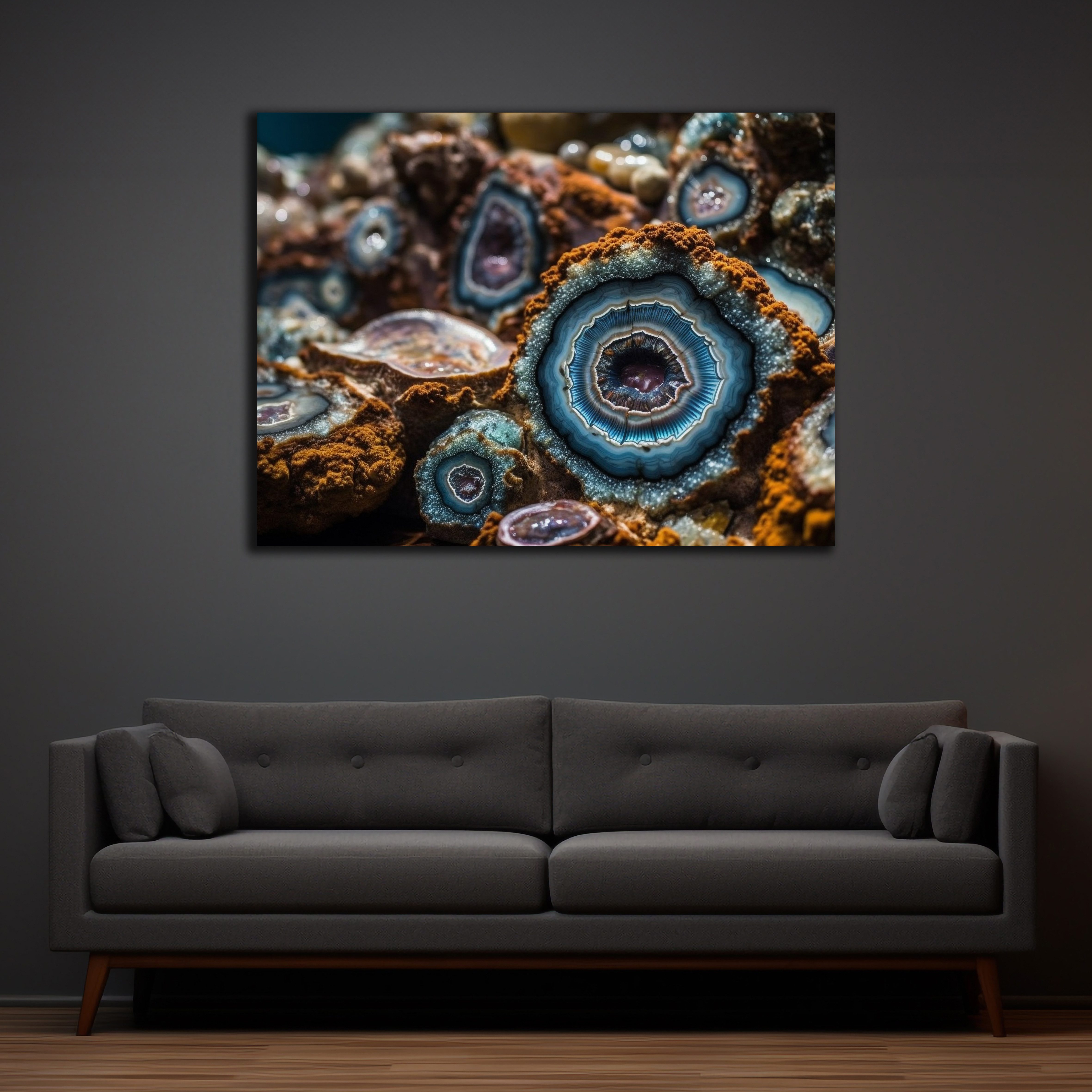 DARO Design Leinwandbild Modern Abstrakt Wandbilder günstig online kaufen