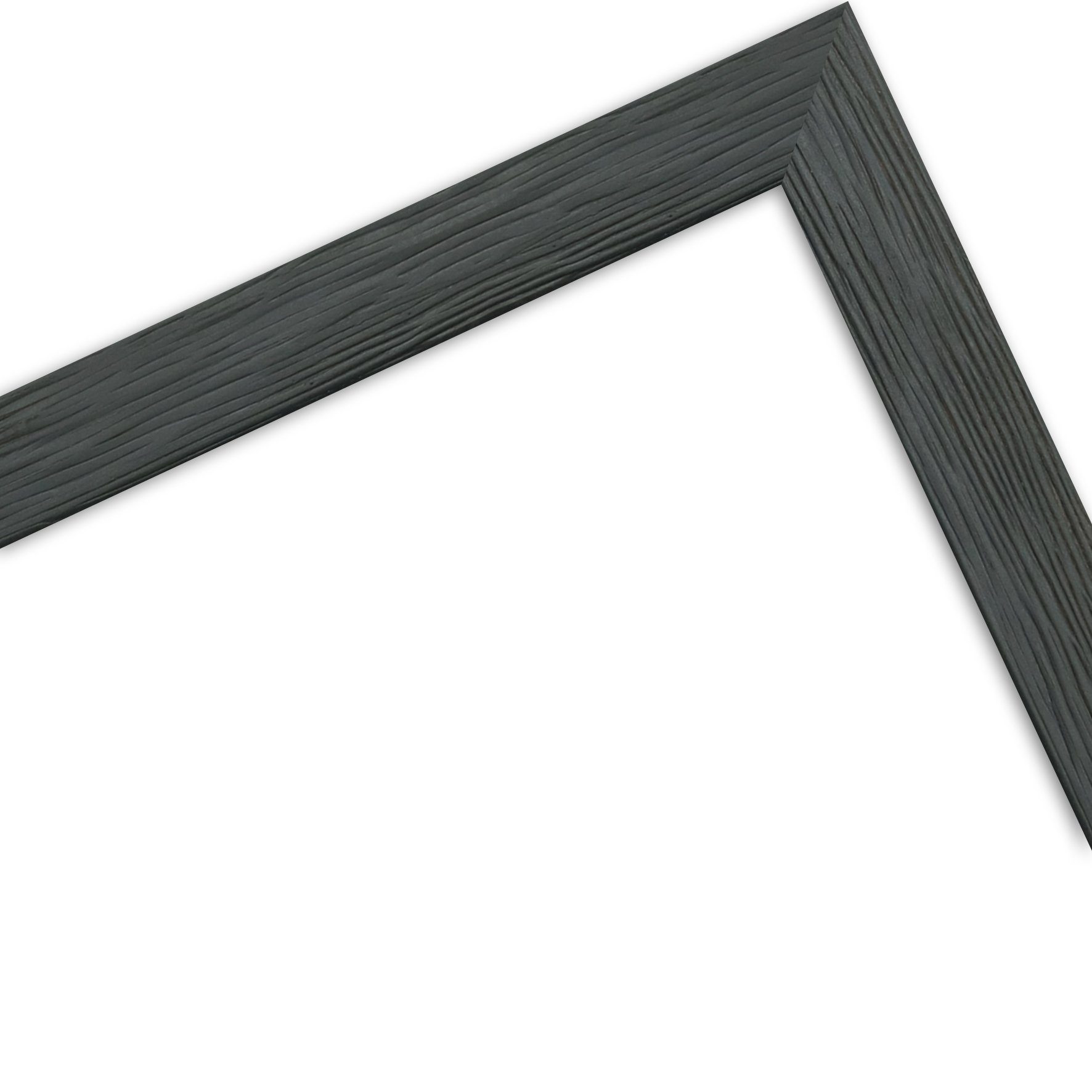 WANDStyle Bilderrahmen H300, Grau, Stil im aus Modern Massivholz