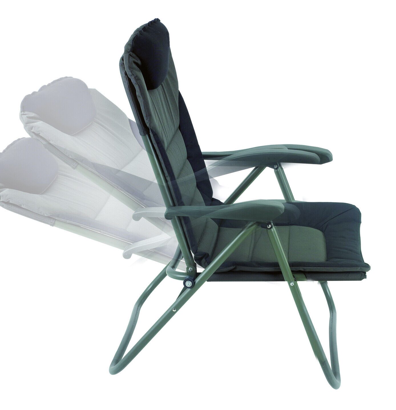 Behr Angelstuhl Angelstuhl Anglerstuhl Campingstuhl Trendex Comfort, Comfort mit verstellbarer Lehne