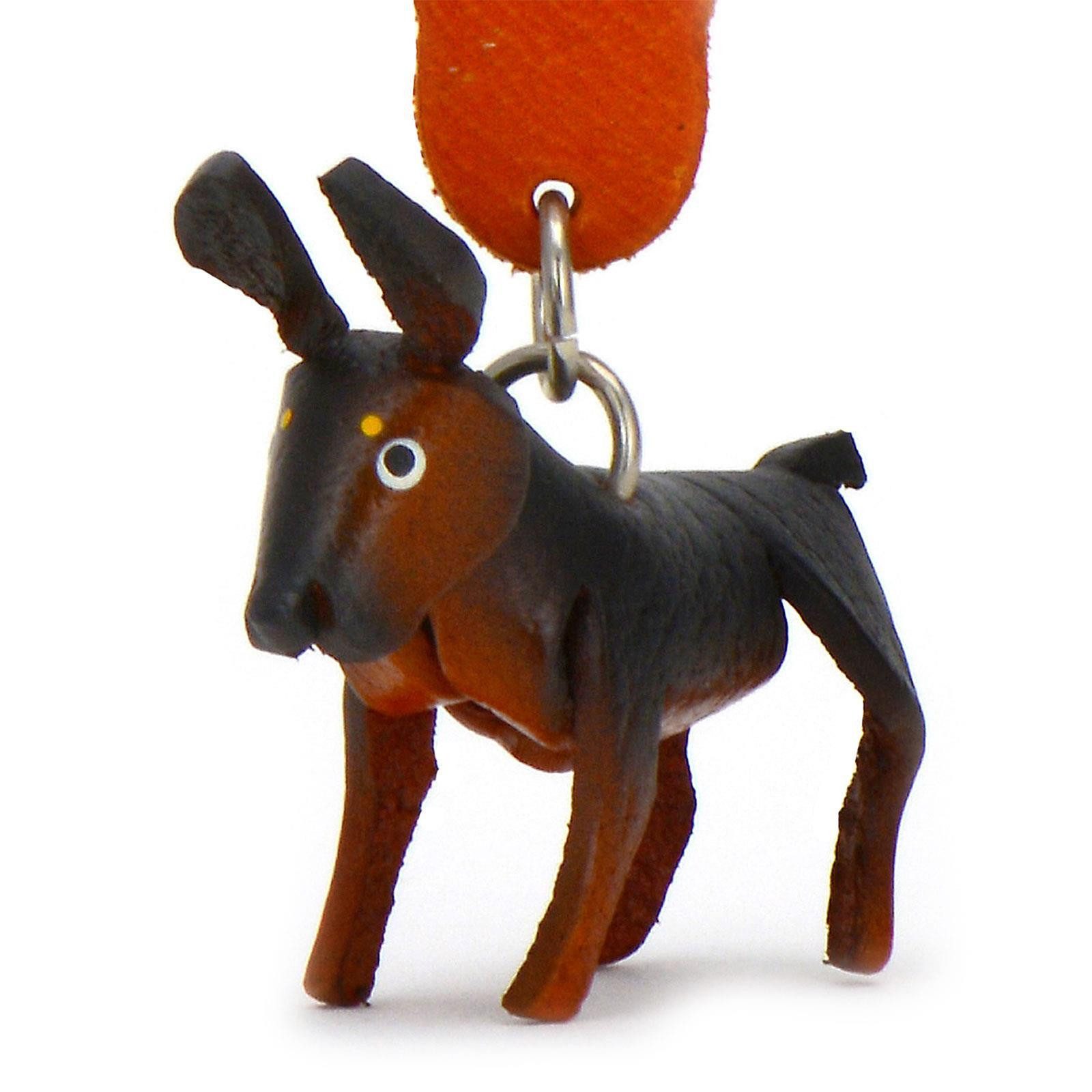 Schlüsselanhänger Set Dobermann Schlüsselanhänger aus Leder