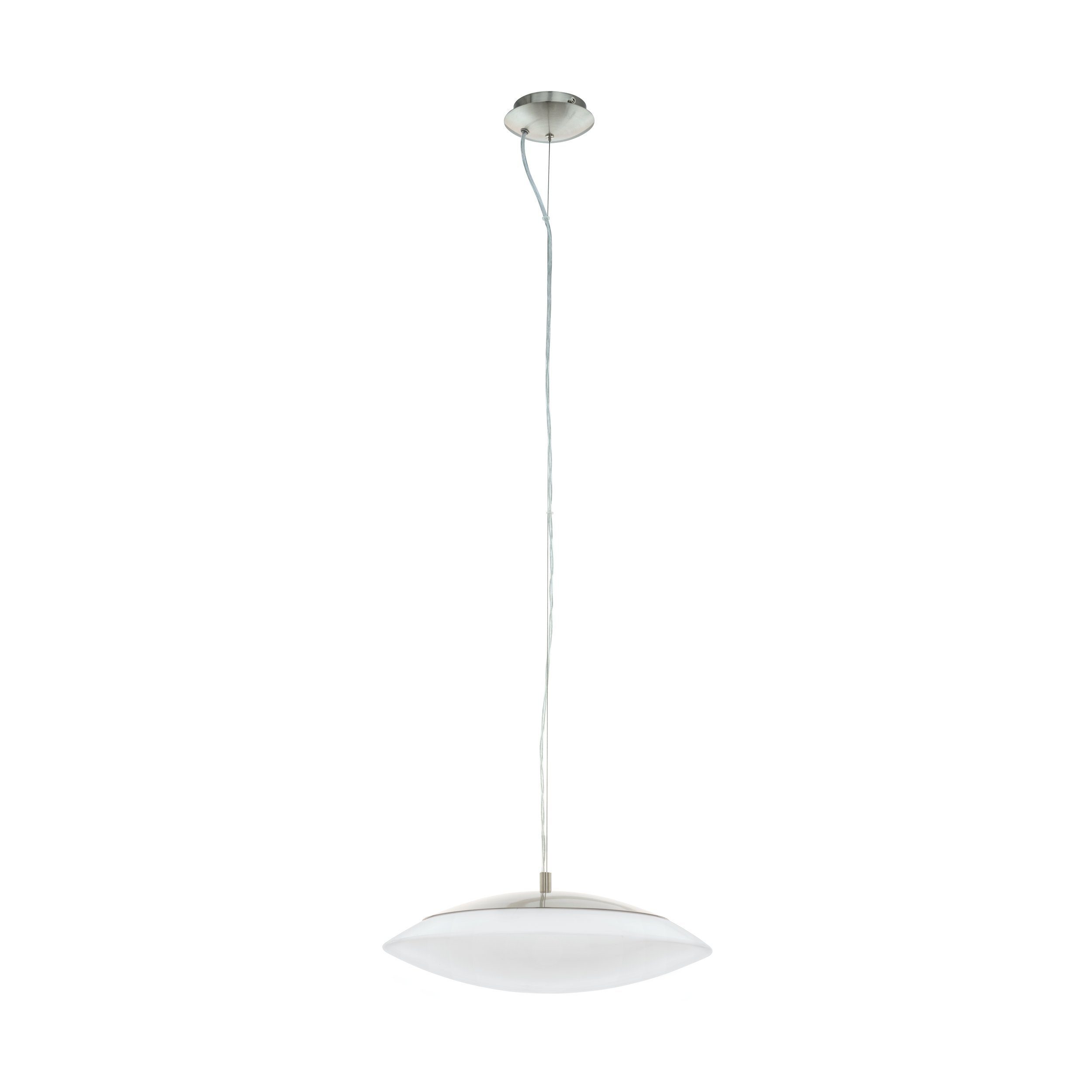 EGLO LED-Hängeleuchte Frattina-c, Leuchtmittel inklusive, Hängelampe, Hängeleuchte, Pendelleuchte, Modern, Weiß, RGB, dimmbar