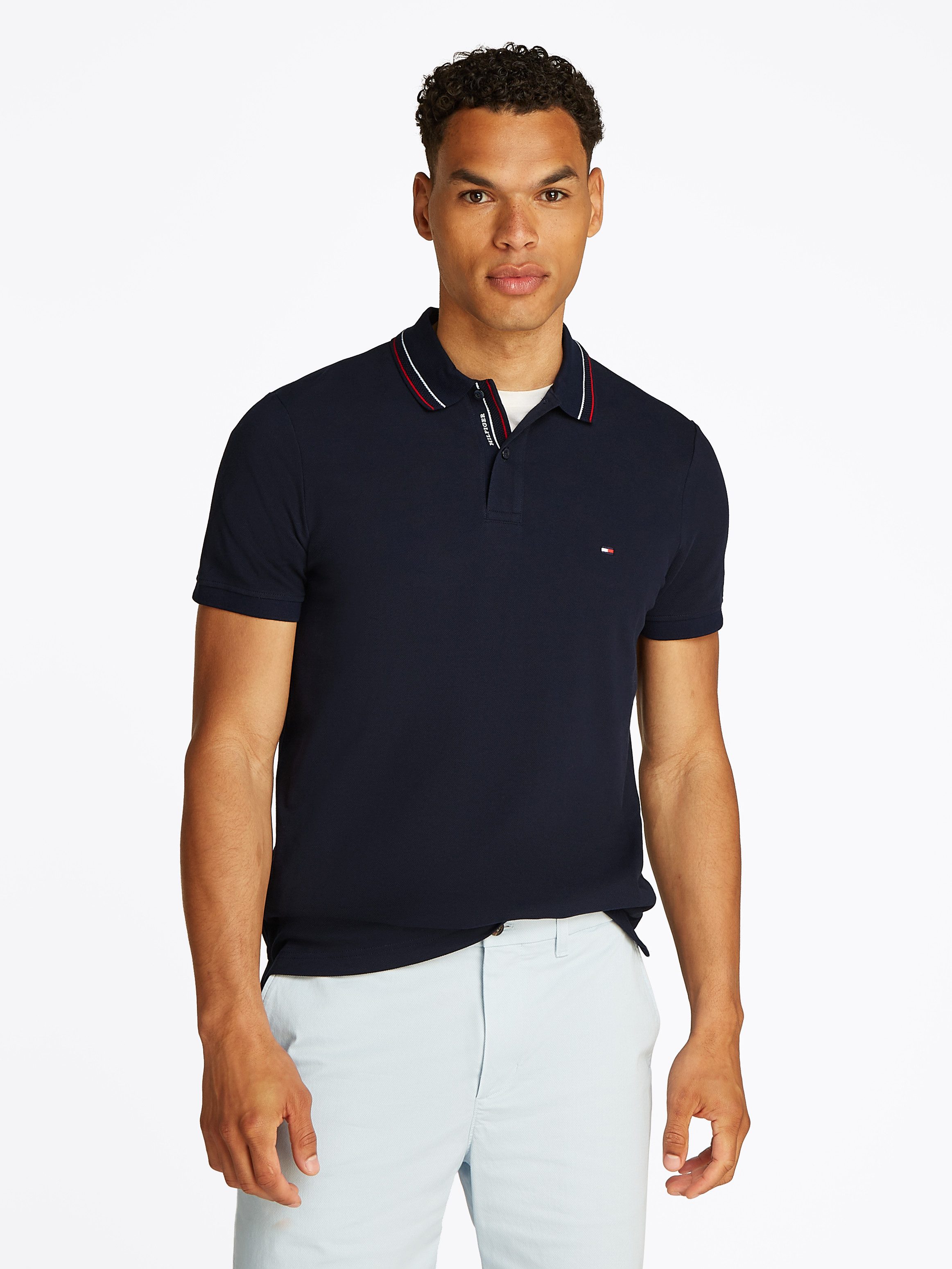 Tommy Hilfiger Poloshirt PLACKET INTEREST REG günstig online kaufen