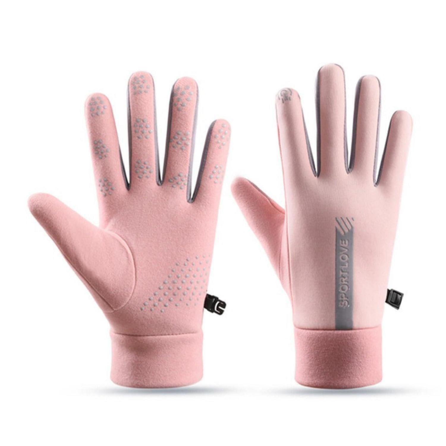 LuxusKollektion Fahrradhandschuhe Fahrradhandschuhe Winter Damen (1-St)