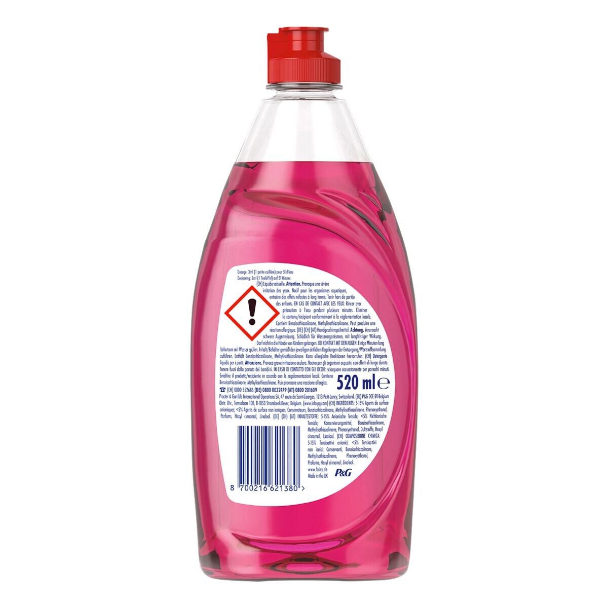 Fairy Pinke Jasminblüte Geschirrspülmittel (520 ml)