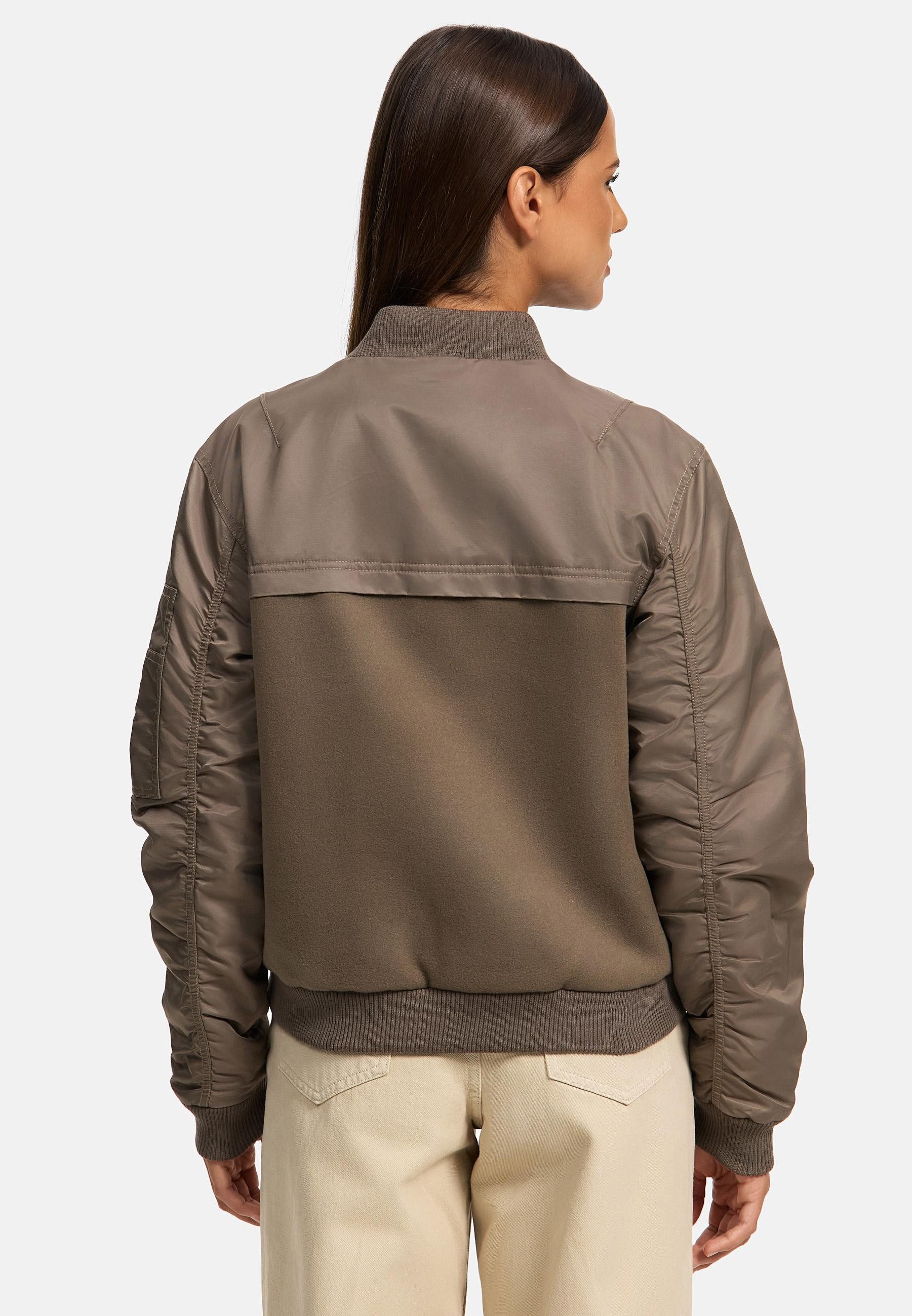Navahoo Bomberjacke Willstehaben 14 angesagte Collegejacke mit Ärmeltasche